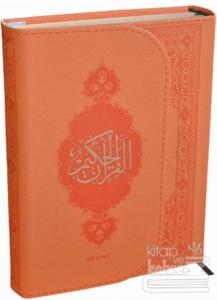 Kur'an-ı Kerim Termo Kapak Turuncu (Orta Boy Bilgisayar Hatlı) (Ciltli)