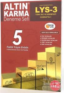 LYS 3 Türk Dili ve Edebiyatı Coğrafya 1 - 5 Farklı Yayın 5 Deneme