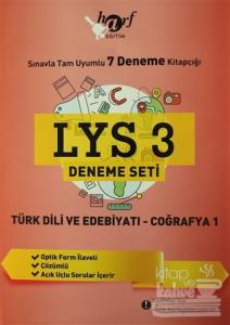 LYS 3 Türk Dili ve Edebiyatı - Coğrafya 1 Deneme Seti