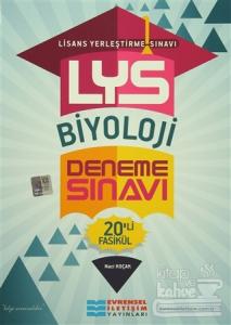 Lys Biyoloji Deneme Sınavı 20'li Fasikül