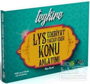 LYS Edebiyat Tezkire Yazar Eser Konu Anlatımı Tek Önder Yayınları