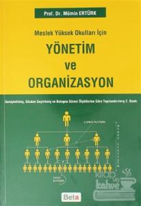 Meslek Yüksek Okulları İçin Yönetim Ve Organizasyon