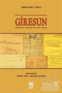 Müdafaa-i Hukuk ve İstiklal Harbi Tarihlerinde Giresun