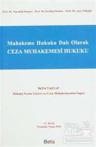 Muhakeme Hukuku Dalı Olarak Ceza Muhakemesi Hukuku - İkinci Kitap