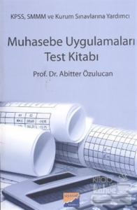 Muhasebe Uygulamaları Test Kitabı
