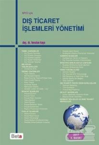 MYO İçin Dış Ticaret İşlemleri Yönetimi
