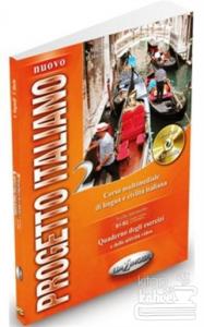 Nuovo Progetto Italiano 2 Quaderno Degli Esercizi +2 CD (İtalyanca Orta ve Orta-Üst Seviye)