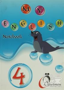Öğretmen 4. Sınıf İngilizce Defteri - My English Notebook