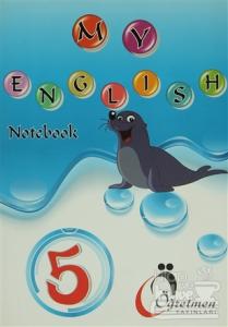 Öğretmen 5. Sınıf İngilizce Defteri - My English Notebook