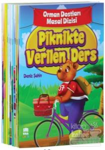 Orman Dostları Masal Dizisi Seti Düz Yazılı (10 Kitap Büyük boy)
