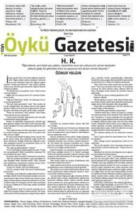 Öykü Gazetesi Sayı: 13 Ekim 2017