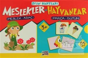 Oyun Kartları Meslekler - Hayvanlar