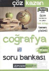 Pegem KPSS 2015 Coğrafya Soru Bankası Çöz Kazan Tamamı Çözümlü