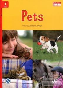 Pets + Downloadable Audio (Compass Readers 1) Below A1
