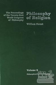 Philosophy of Religion Volume 8 (Ciltli)
