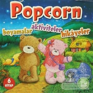 Popcorn Boyamalar, Aktiviteler, Hikayeler (6 Kitap Takım)