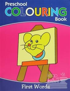 Preschool Coloring Book : First Words