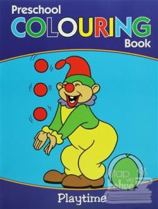 Preschool Coloring Book : Playtime