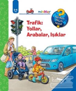 Ravensburger Minikler - Trafik Yollar Arabalar Işıklar (Ciltli)