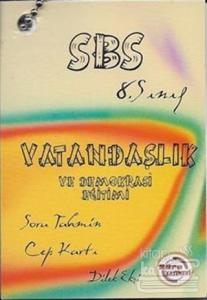 SBS 8. Sınıf Vatandaşlık ve Demokrasi Eğitimi - Soru Tahmin Cep Kartı