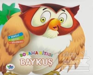 Şekilli Boyama Kitabı-Baykuş