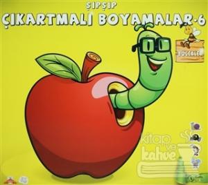 Şıpşıp Çıkartmalı Boyamalar 6 - Böcekler