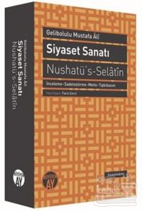 Siyaset Sanatı - Nushatü's-Selatin