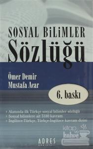 Sosyal Bilimler Sözlüğü (Ciltli)