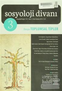 Sosyoloji Divanı Sayı: 3 Ocak Haziran 2014