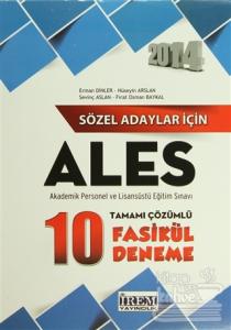 Sözel Adaylar İçin ALES Çözüm Kitabı