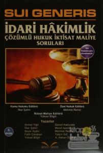 Sui Generis İdari Hakimlik (2 Kitap Takım)