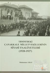 TBMM'deki Çanakkale Milletvekillerinin Siyasi Faaliyetleri (1920-1927)