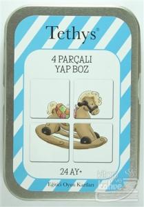 Tethys 4 Parçalı Yap Boz (Kutulu)