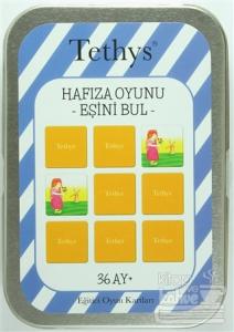 Tethys Hafıza Oyunu - Eşini Bul (Kutulu)