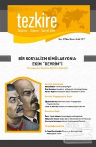 Tezkire Dergisi Sayı : 62 Ekim - Kasım - Aralık 2017