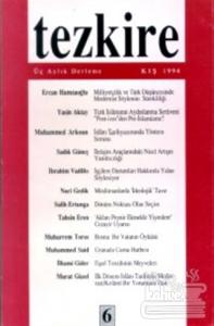 Tezkire Üç Aylık Derleme Sayı: 6