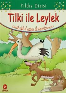 Tilki ile Leylek (Bitişik El Yazılı)