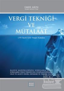 Vergi Tekniği ve Mütalaat (Ciltli)