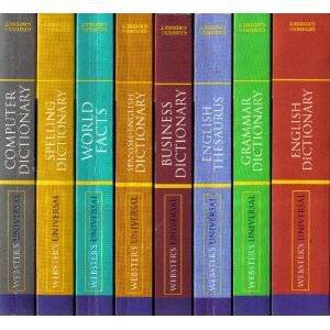 Map Of The World Webster's Desk Reference (8 Volume Set)