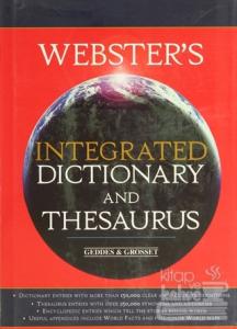 Webster's Integrated Dictionary and Thesaurus (Ciltli)