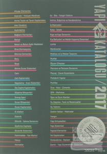 Yapı Kataloğu 2017