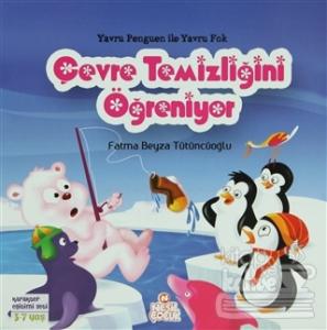 Yavru Penguen ile Yavru Fok Balığı Çevre Temizliğini Öğreniyor