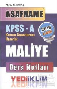 Yediiklim Maliye Ders Notları