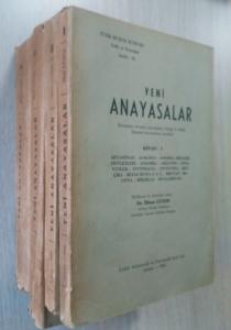 Yeni Anayasalar 4 Cilt Takım