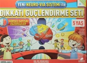 Yeni Neuro-Via Sistemi ile Dikkati Güçlendirme Seti 5 Yaş