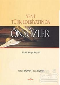 Yeni Türk Edebiyatında Önsözler