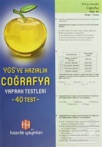 YGS'ye Hazırlık Coğrafya Yaprak Testleri (40 Test)
