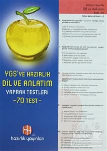 YGS'ye Hazırlık Dil ve Anlatım Yaprak Testleri (70 Test)