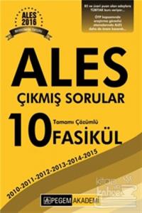 2016 ALES Tamamı Çözümlü 2010 - 2015 10 Fasikül Çıkmış Sorular