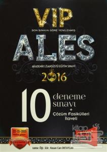 2016 ALES VIP 10 Deneme Sınavı + Çözüm Fasikülleri İlaveli